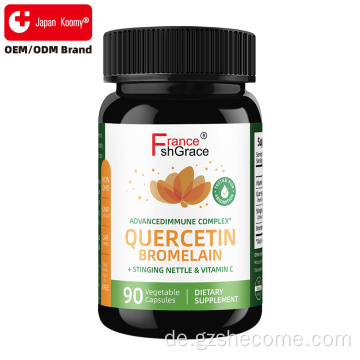 Quercetin-Bromelain-Kapseln zur Unterstützung des Immunsystems